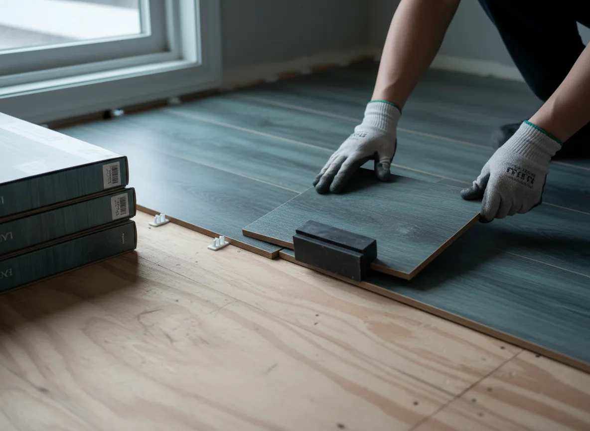 Luxury Vinyl Plank Installation company in Hope, ND